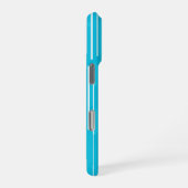Turquoise-Telefongehäuse iPhone Hülle (Rechte Seite)