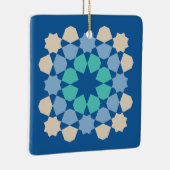 Turquoise Tranquility Tile Keramikornament (Rechts)