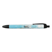 Turquoise Träume Custom Pen Kugelschreiber (Oberseite)