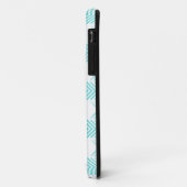 Turquoise Tribal Arrow-Muster Case-Mate iPhone Hülle (Hinten/Links)