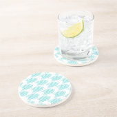 Turquoise Tribal Arrow-Muster Untersetzer (Seite)