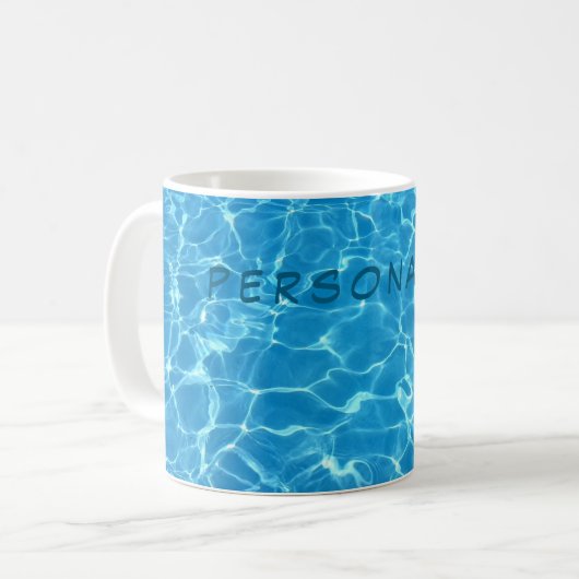 Turquoise Water Kaffeetasse (Vorderseite Links)
