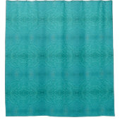 Turquoise waters L-size pattern Duschvorhang (Vorderseite)