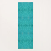 Turquoise waters pattern yogamatte (Rückseite)