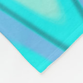 Turquoise Waves Fleecedecke (Ecke)
