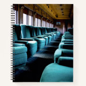 Turquoise Zugsitze SpiralNotebook Notizblock (Vorderseite)