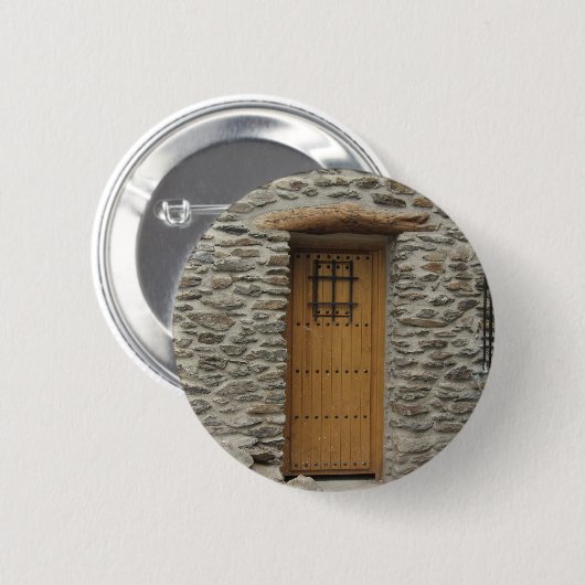 Türrahmen Foto Rund Abzeichen Button (Vorne & Hinten)