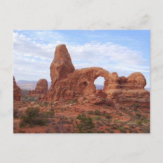 Turret Arch, Arches National Park, Utah Postkarte (Vorderseite)