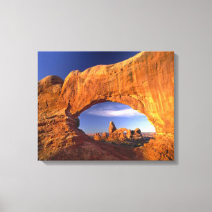 Turret Arch, Arches National Park, Utah, USA Leinwanddruck