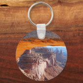 Turret Arch at Arches Nationalpark, Utah Schlüsselanhänger (Rückseite)