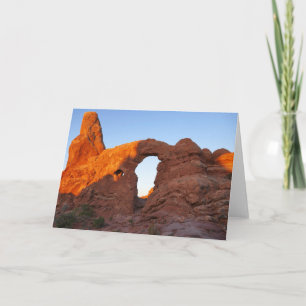 Turret Arch bei Sonnenaufgang II Karte