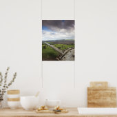 Turret der israelischen Panzer zeigt auf Qunietra Poster (Küche)