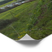 Turret der israelischen Panzer zeigt auf Qunietra Poster (Ecke)