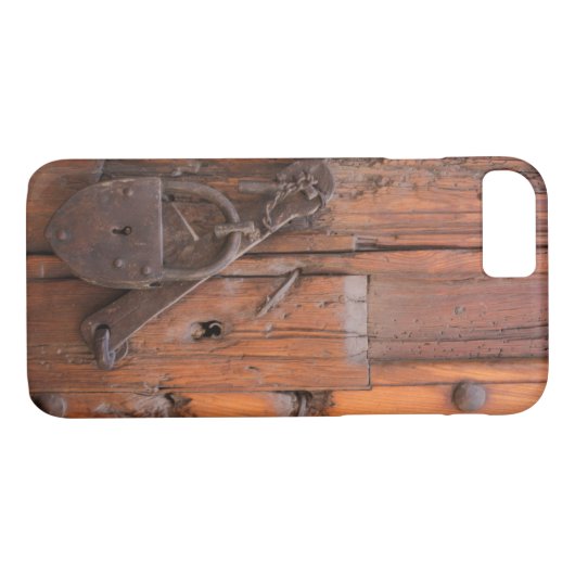 Türschloss aus Holz Case-Mate iPhone Hülle (Rückseite (Horizontal))