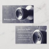 Türschloss Visitenkarte (Vorne/Hinten)