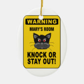 Türschmuck - anpassen! keramikornament (Vorne)