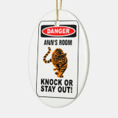 Türschmuck - anpassen! keramikornament (Links)