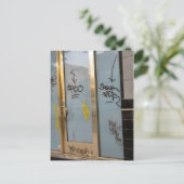 Türschrift Postkarte (Stehend Vorderseite)