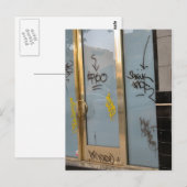 Türschrift Postkarte (Vorne/Hinten)