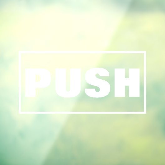 Türsignatur drücken, fensteraufkleber (Blatt 3)