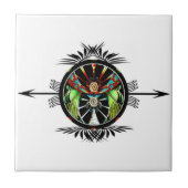 Turtelbilanz Fliese (Vorderseite)