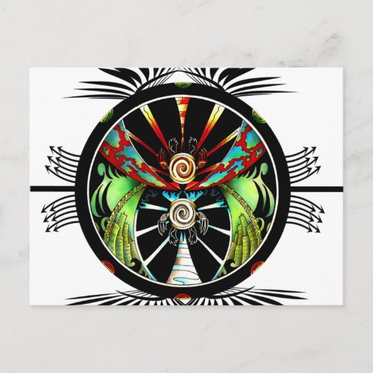 Turtelbilanz Postkarte (Vorderseite)