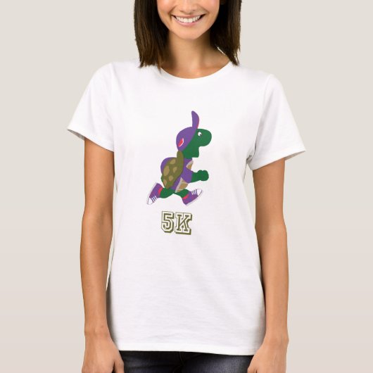 Turtelrunner 5K - Lila T-Shirt (Vorderseite)