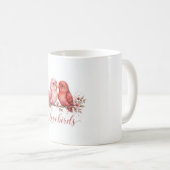 Turteltauben Kaffeetasse (VorderseiteRechts)