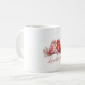 Turteltauben Kaffeetasse (Vorderseite Links)