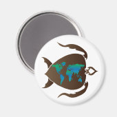 Turtelwelt Magnet (Vorderseite/Rückseite)