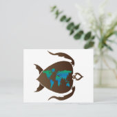 Turtelwelt Postkarte (Stehend Vorderseite)