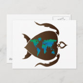 Turtelwelt Postkarte (Vorne/Hinten)