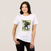 Turtenbasketball Tri-Blend Shirt (Vorderseite voll)