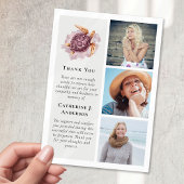 Turtle 3 Foto Beileid Beerdigung Dankeskarte