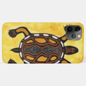 Turtle - Aboriginal Inspirred Art Painting Case-Mate iPhone Hülle (Rückseite (Horizontal))