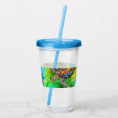 Turtle Acrylic Tumbler Acryltrinkbecher (Rückseite)