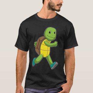 Turtle als Runner beim Laufen T-Shirt