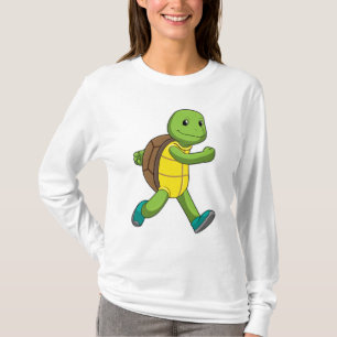 Turtle als Runner beim Laufen T-Shirt