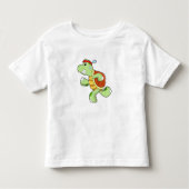 Turtle als Runner Kleinkind T-shirt (Vorderseite)