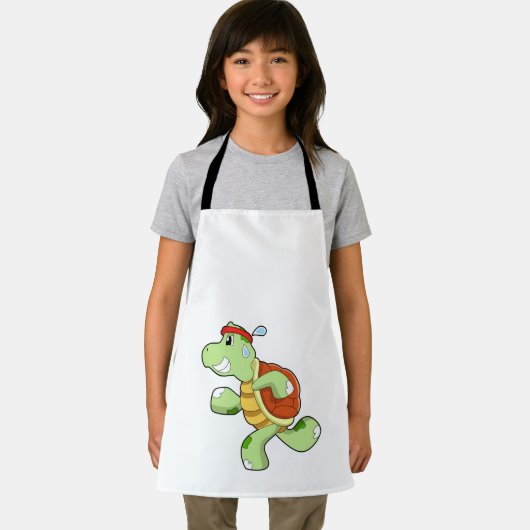 Turtle als Runner Schürze (Insitu)