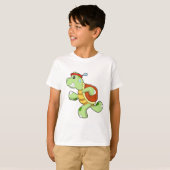 Turtle als Runner T-Shirt (Vorne ganz)