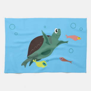 Turtle American MoJo Küchenhandtuch Handtuch