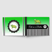 Turtle and Button Baby Shooting Keepake Gästebuch (Voll)