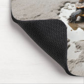 Turtle and City Pothole Puddle Mousepad (Ecke)