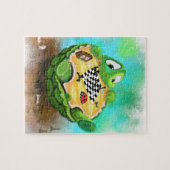 Turtle and Ladybug Playing Schach Jigsaw Puzzle Sp (Horizontal)