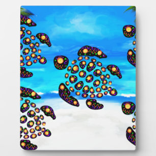 Turtle Art Fotoplatte