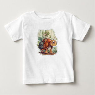 Turtle auf Tour Baby T-shirt