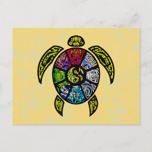 Turtle Ba-Gua Postkarte (Vorderseite)