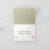 Turtle Baby Dusche Vielen Dank Karten Hinweise (Innenseite)