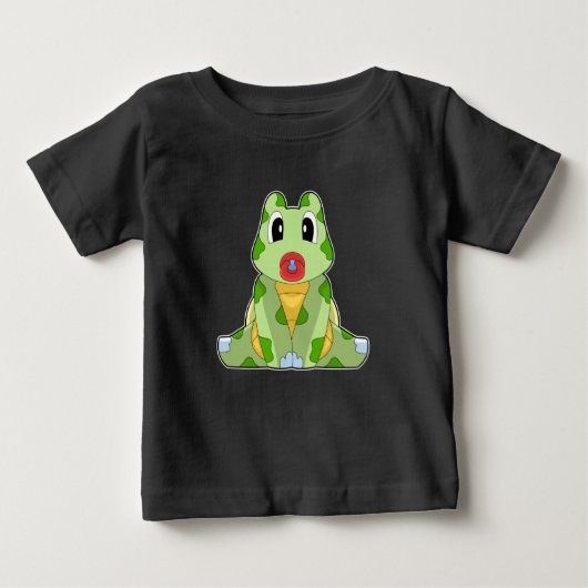 Turtle Baby Schnuller Baby T-shirt (Vorderseite)